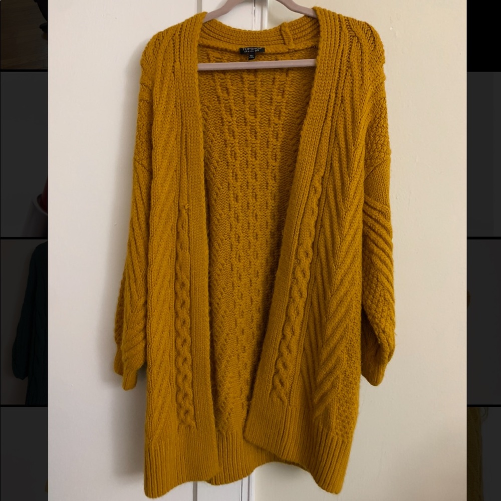 Topshop Oversized Cardigan